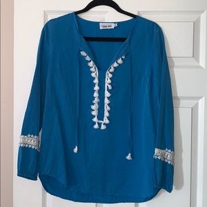 Line + Dot Blouse from Revolve